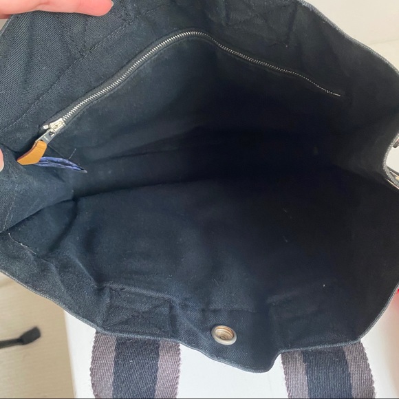 SOLD Hermes Tote Canvas Fourre Tout PM Purse Bag - Picture 7 of 8